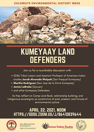 Kumeyaay Land Defenders - click on the link below for the pdf