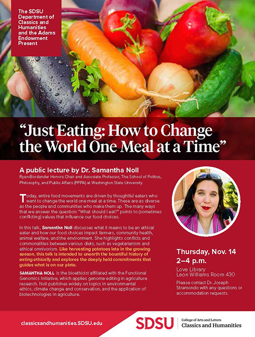 Just Eating: How to Change the World One Meal at a Time